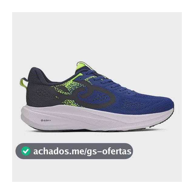 Tênis Masculino De Corrida Respirável Challenger 6 Olympikus Marinho 40 Br