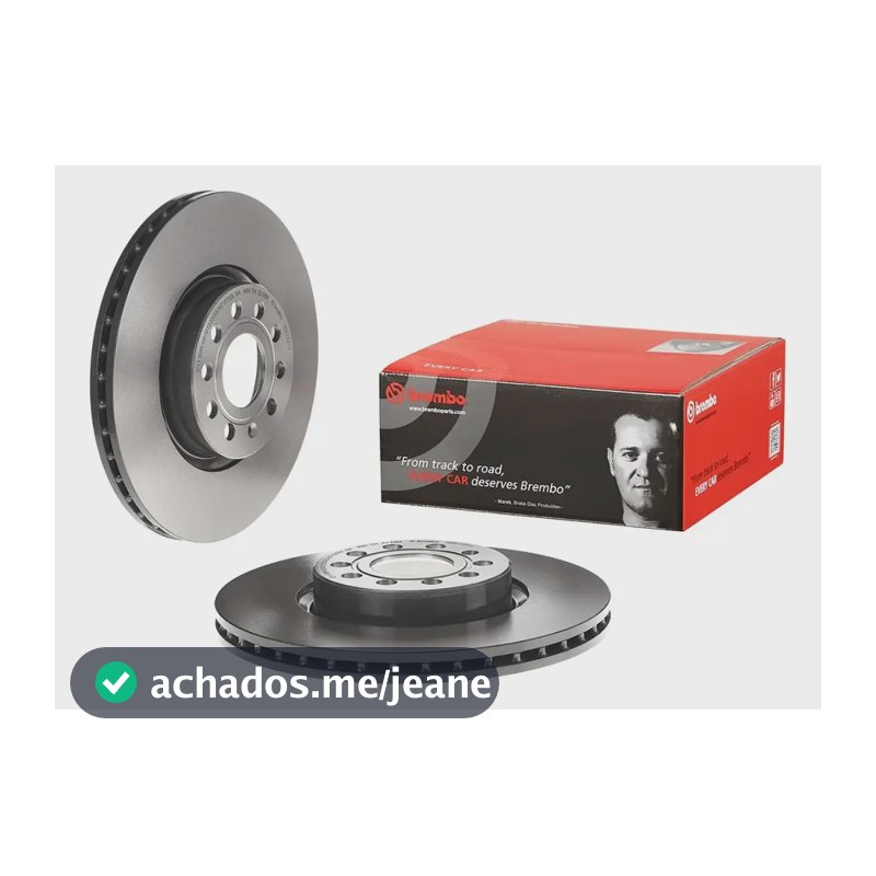 Disco De Freio Diant Brembo A3 S3 Golf Jetta Tiguan E Passat