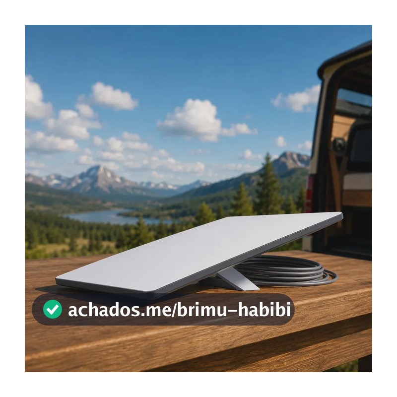 Kit De Internet Via Satélite Starlink Mini
