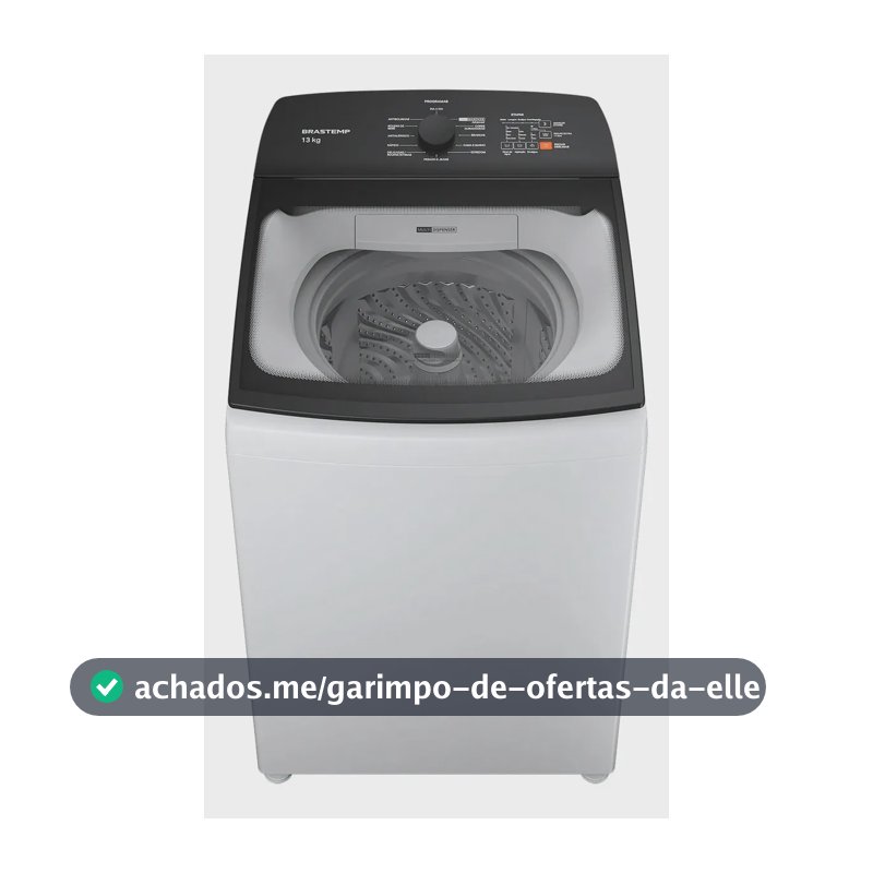 Máquina De Lavar Brastemp 13kg Branca Com Ciclo Tira Manchas Branco