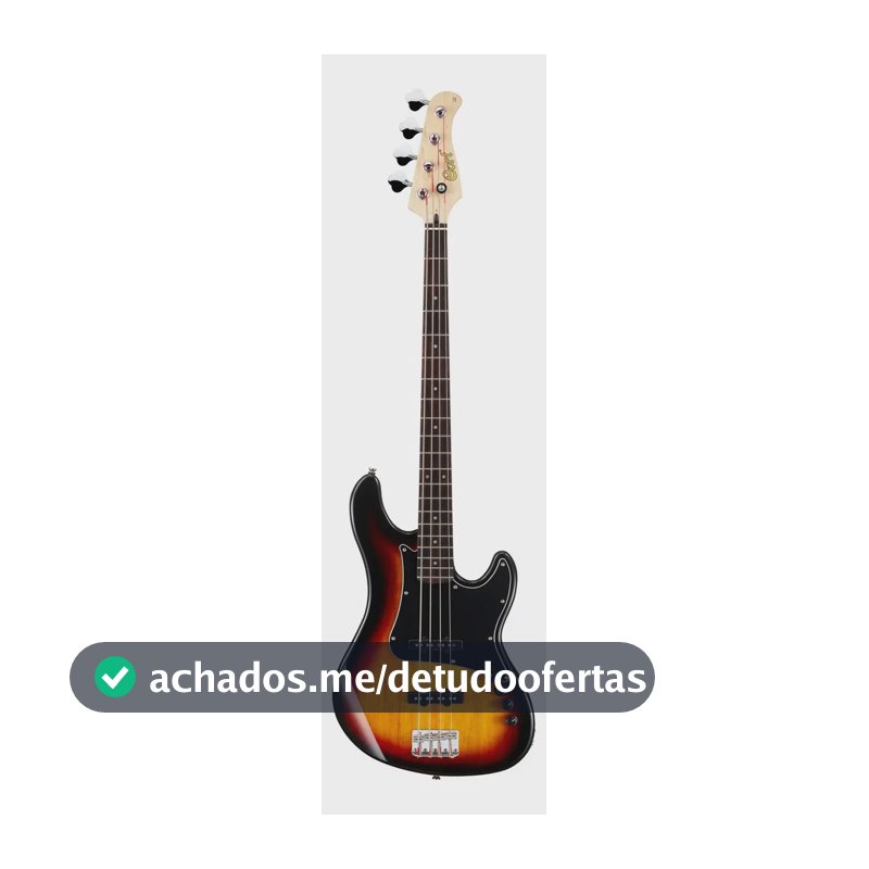 Baixo elétrico Cort 3 Tone GB34jj-3ts Sunburst