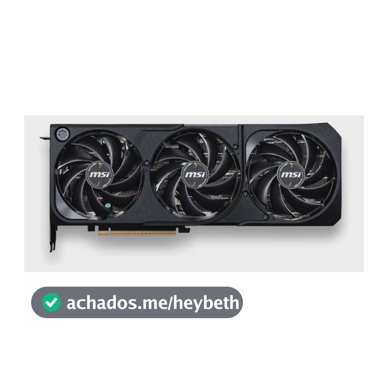 Placa De Video Nv Rtx5070ti Shadow MSI