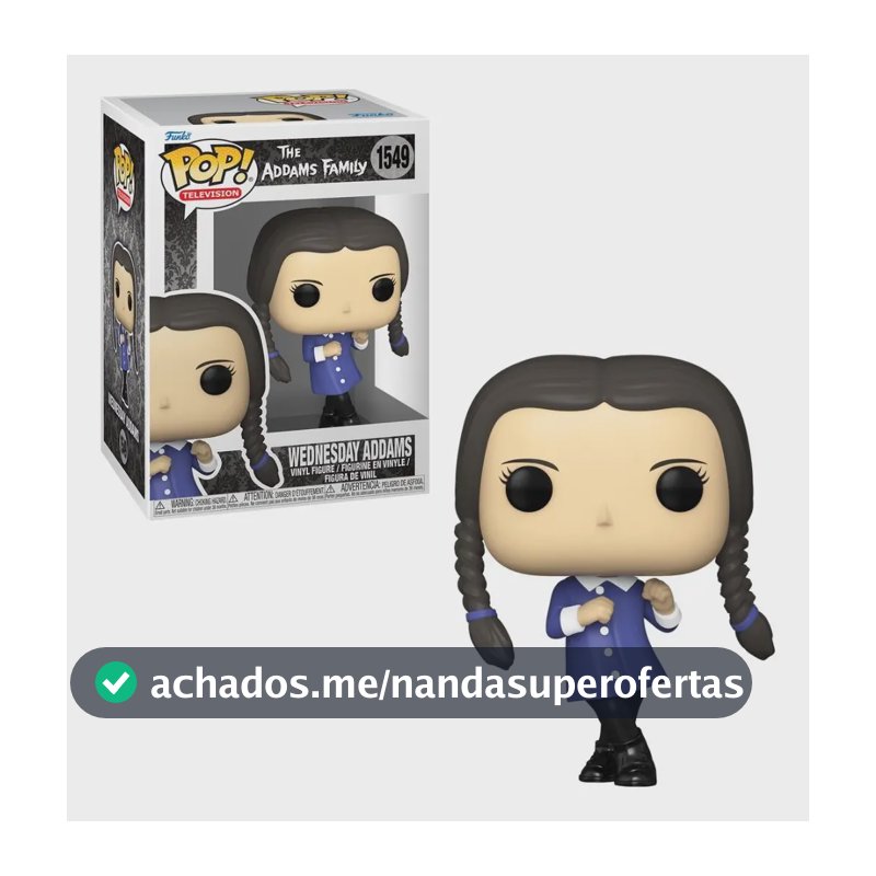 Boneco Funko Pop! A Família Addams - Wandinha Dançando
