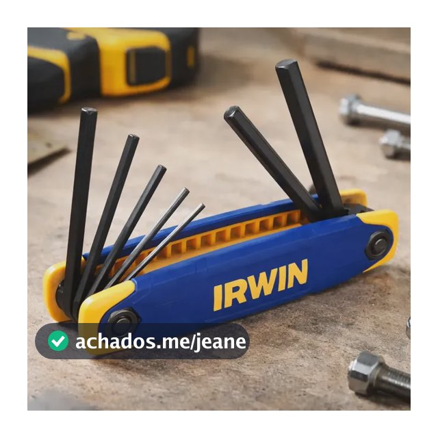 Jogo Chave Hexagonal 7 Peças Iw10764 Irwin