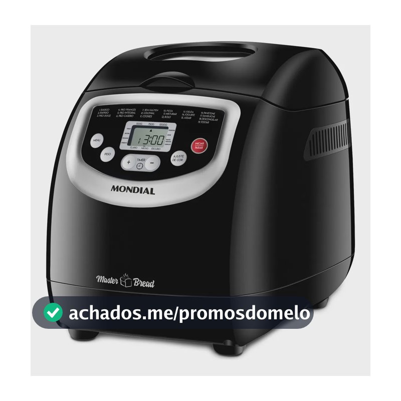 Panificadora Automática Master Bread Mondial 700W NPF-53