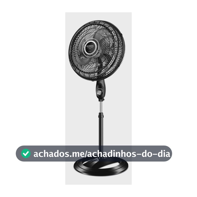Ventilador Coluna 40cm Super Turbo 8 Pás, Mondial, 140W - VTX-40C-8P