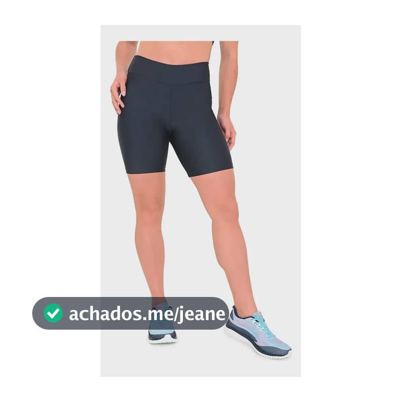 Bermuda Short Legging De Academia Feminina Basic 6 Olympikus Marinho M