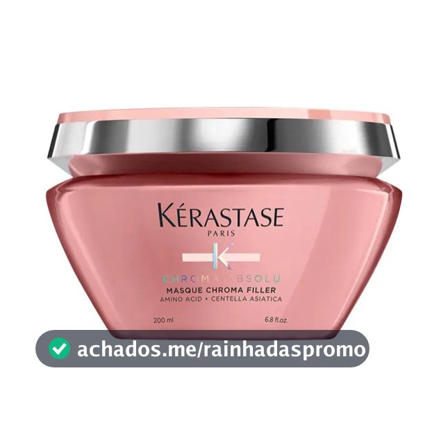 Máscara Capilar Kérastase Chroma Absolu Filler, Para Cabelos Porosos, Sensíveis ou Danificados 200ml