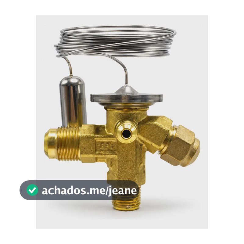 Válvula Expansão Termostática R404a Rosca 1/2 Tev Eq.externa