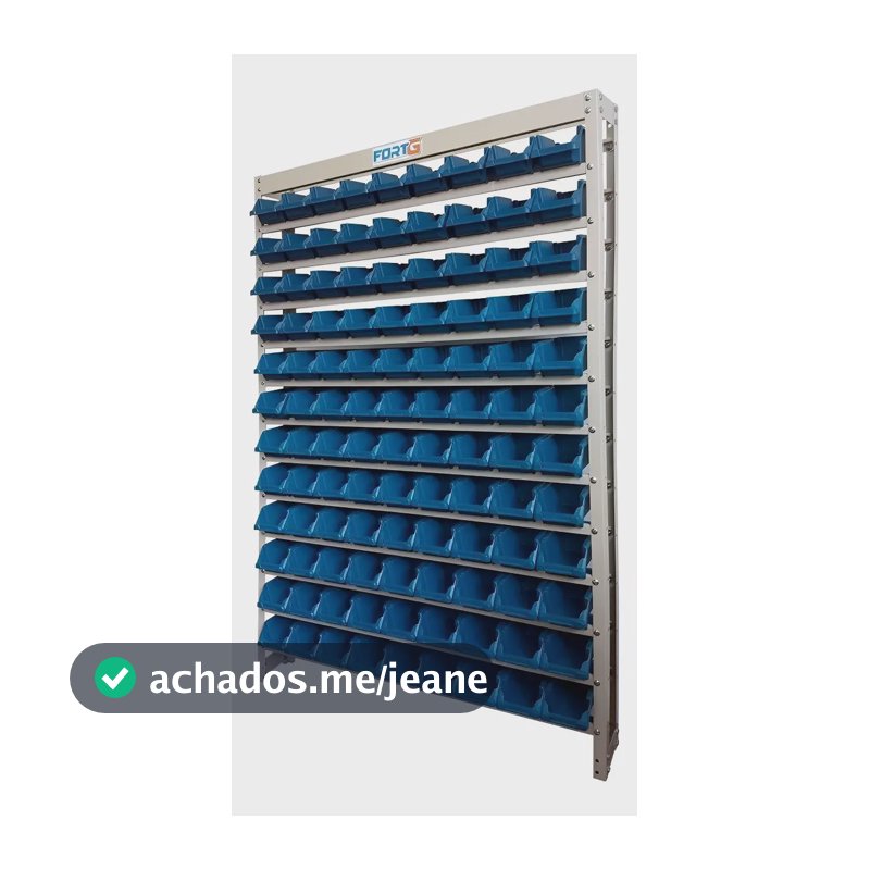 Estante Gaveteiro Organizador Com 108 Gavetas Nr. 3 Azul