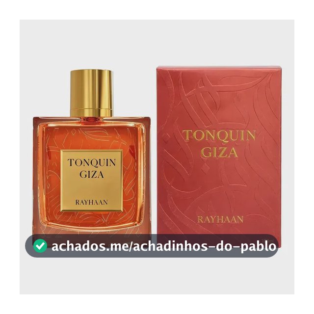Perfume Rayhaan Tonquin Giza Eau De Parfum - Unissex 100ml