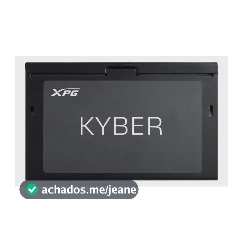 Fonte de alimentação Gamer Xpg Kyber 750w 80 Plus Gold Black