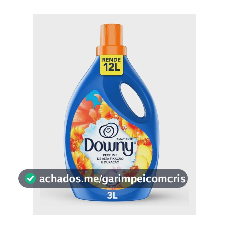 Amaciante Downy Verão Tropical 3l Rende 12l