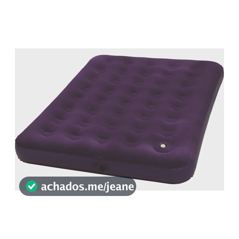 Colchão Inflável Casal com Inflador Embutido Multiuso Homefy