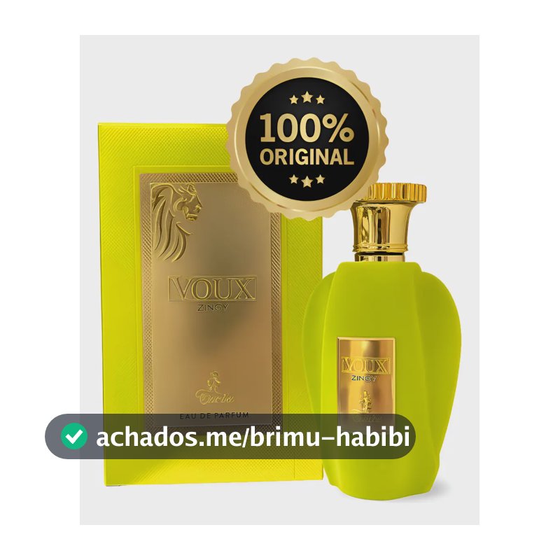 Perfume Voux Zingy Paris Corner 100 Ml