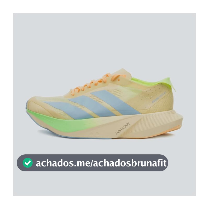 Tênis Masculino Adizero Drive Rc adidas Amarelo Liso 40 Br