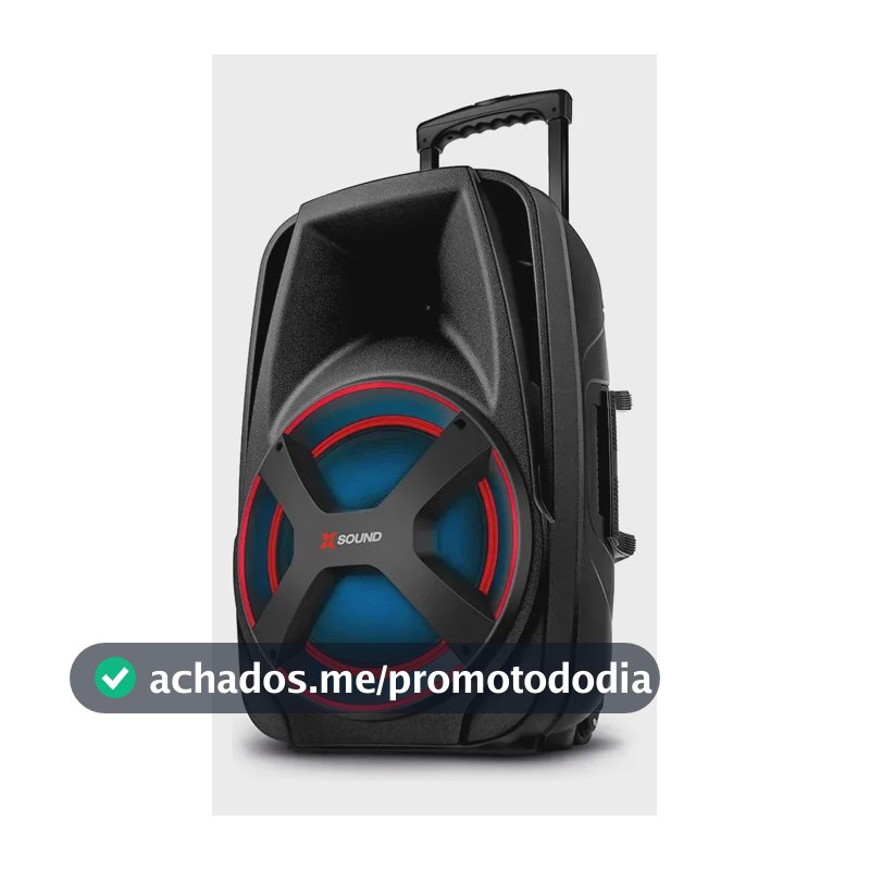 Caixa de Som Amplificada Mondial CM-650-N Preto Bivolt