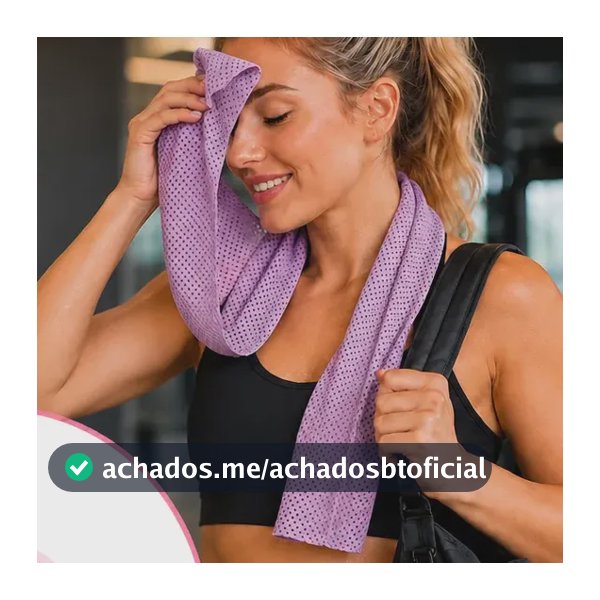 Toalha Rosto Toalhinha Academia Fitness Treino Fit Microfibr Rosa
