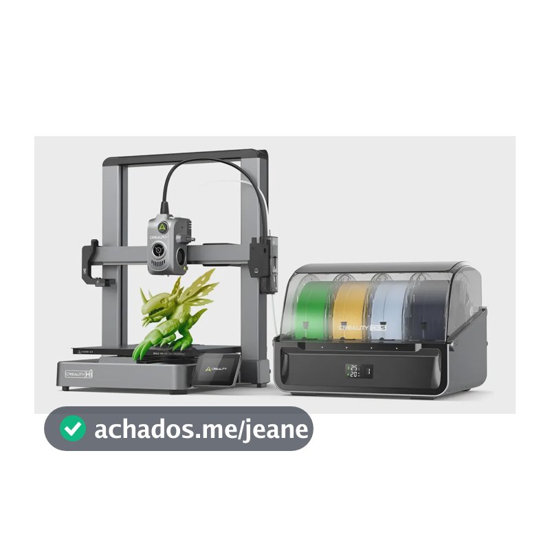 Creality Impressora 3d Hi Combo Com Sistema Multicolor 127/220v Cinza