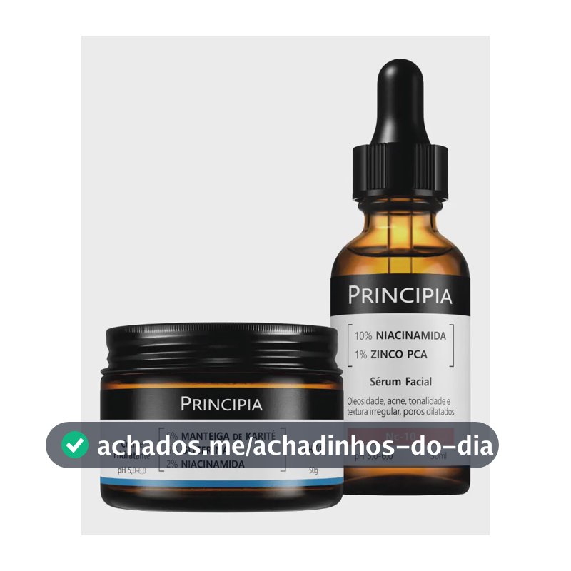 Principia Kit Niacinamida Com Hidratante Diário