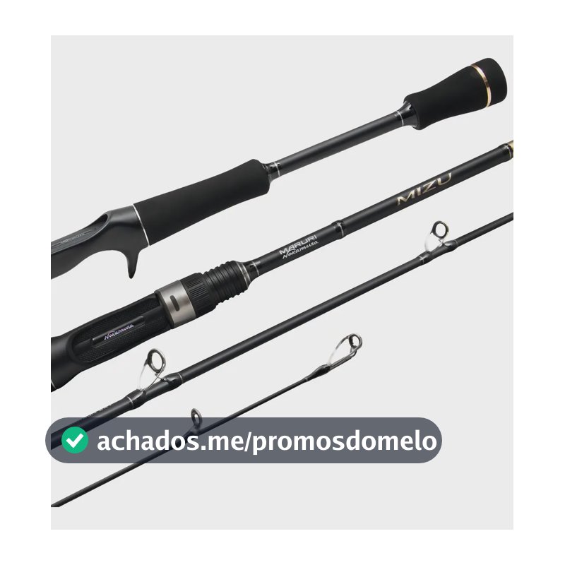 Vara Pesca Carretilha Maruri Nakamura Mizu 20lb 1,73m 1parte