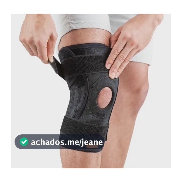 Joelheira ortopédica ajustável dor no menisco e ligamento Hidrolight OR82 tamanho único