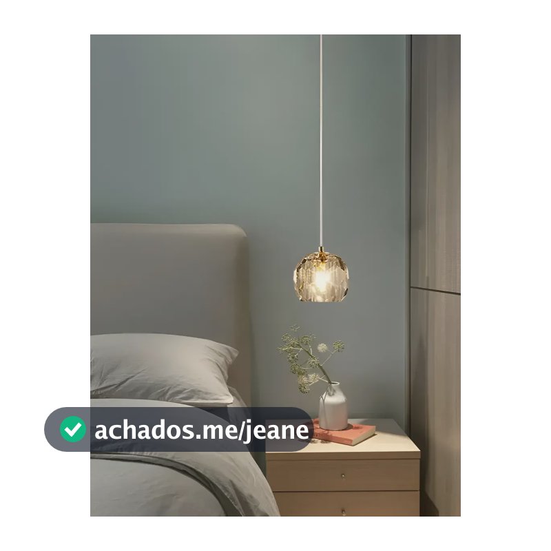 Lustre Globo Pendente Jaboticaba Esfera Moderno Minimalista