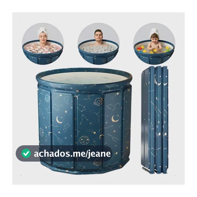 Banheira De Gelo Dobrável Piscina Spa Recuperação Muscular