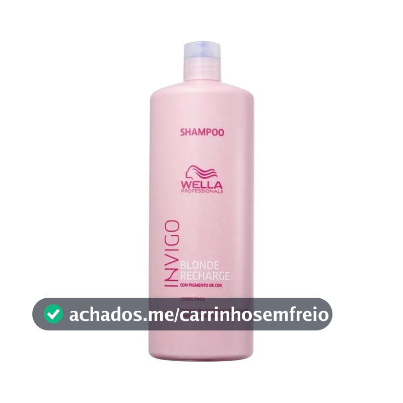 Shampoo Wella Invigo Cool Blonde Recharge 1000 Ml