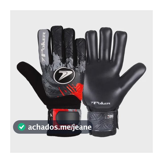 Luva Futebol De Campo Training Infinity 01130 Cor Chumbo Tamanho 10