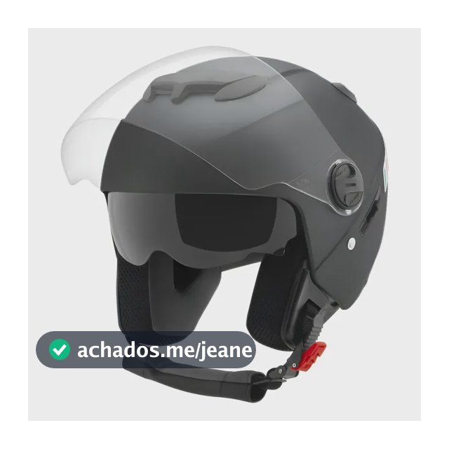 Capacete Scooter Retro New Atomic Italiano Com Oculos Solar