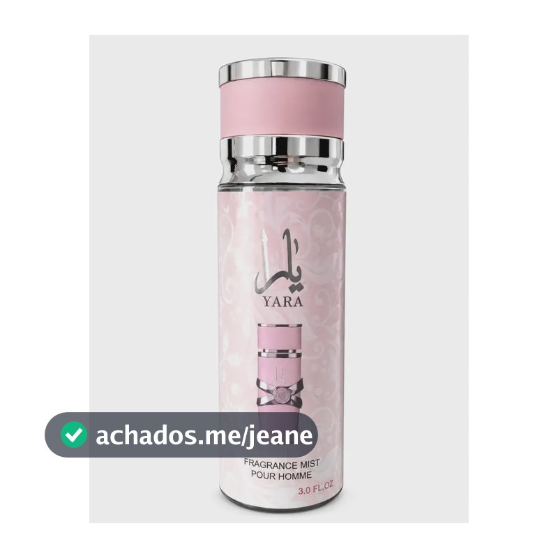 Body Splash Árabe Rose Perfume Corporal Alta Fixação Feminino Fragrância Floral Elegante Longa Duração Uso Diário