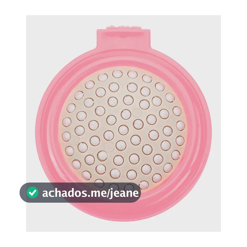 Kit 50 Mini Escovas Para Cabelo Com Espelho Redonda Rosa