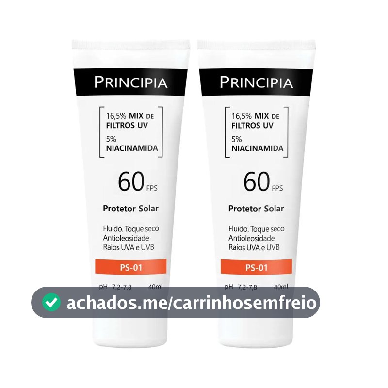 Principia Kit Protetor Solar Facial Ps-01 Fps60