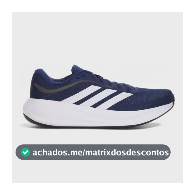Tênis adidas Corrida Caminhada adidas Response Runner 2 Azul Azul 42 Br