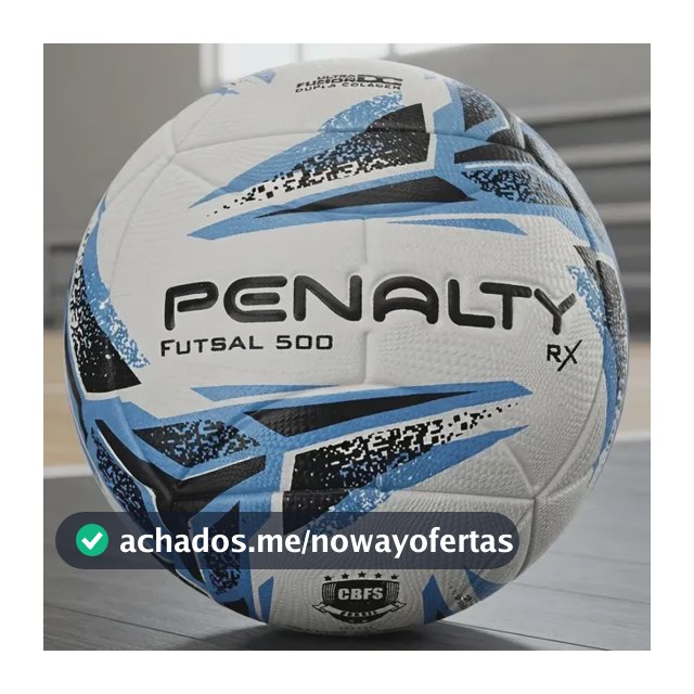 Bola Futsal Penalty Rx 500 Xxiii Cor Azul