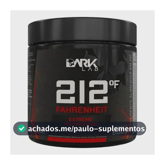 Termogênico 212 Fahrenheit Limão 200g Dark Lab