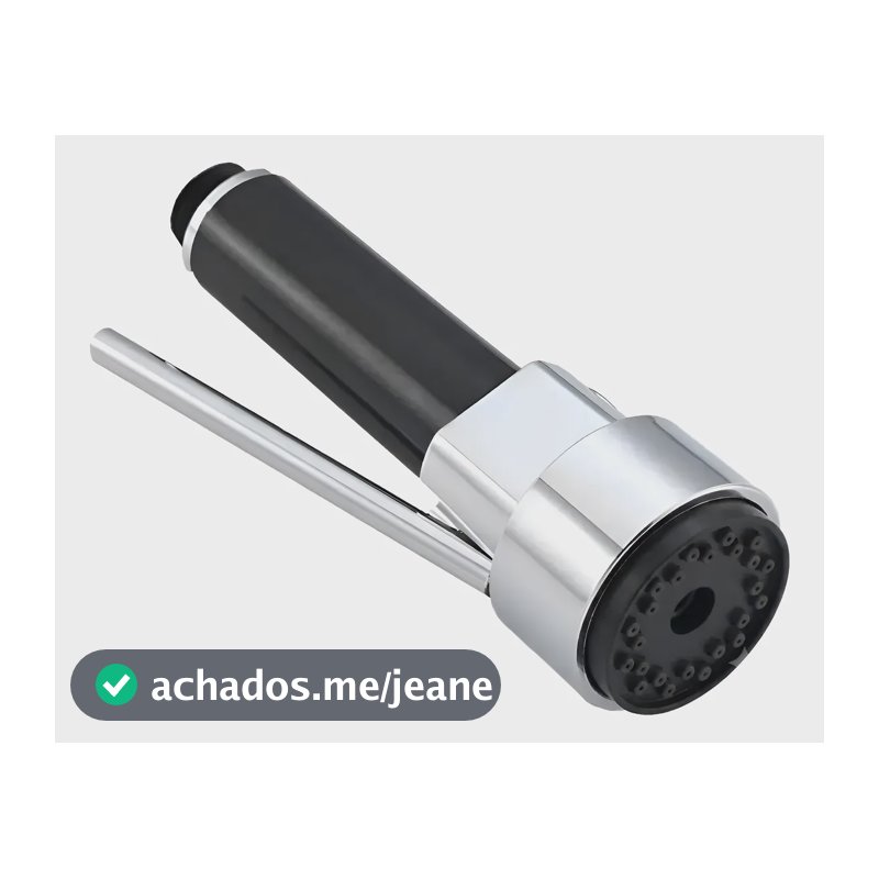 Cabeça Bico Torneira Gourmet Cozinha Monocomando Cromado Prateado Brilhante Bico Torneir A Gourmet