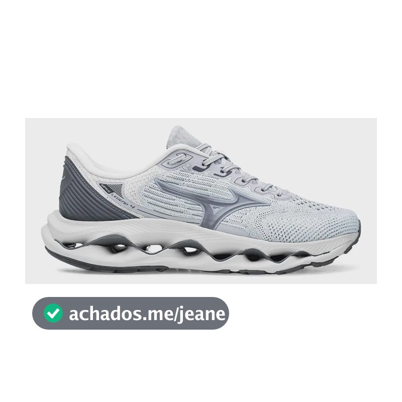 Tênis Mizuno Masculino Wave Legend 4 Original Cinza / Grafite 41