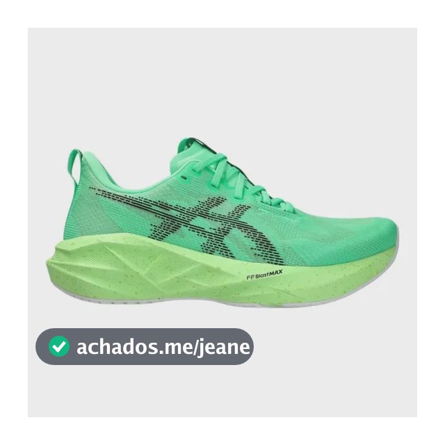 Tênis Asics Novablast 5 Masculino Verde Liso 40 Br