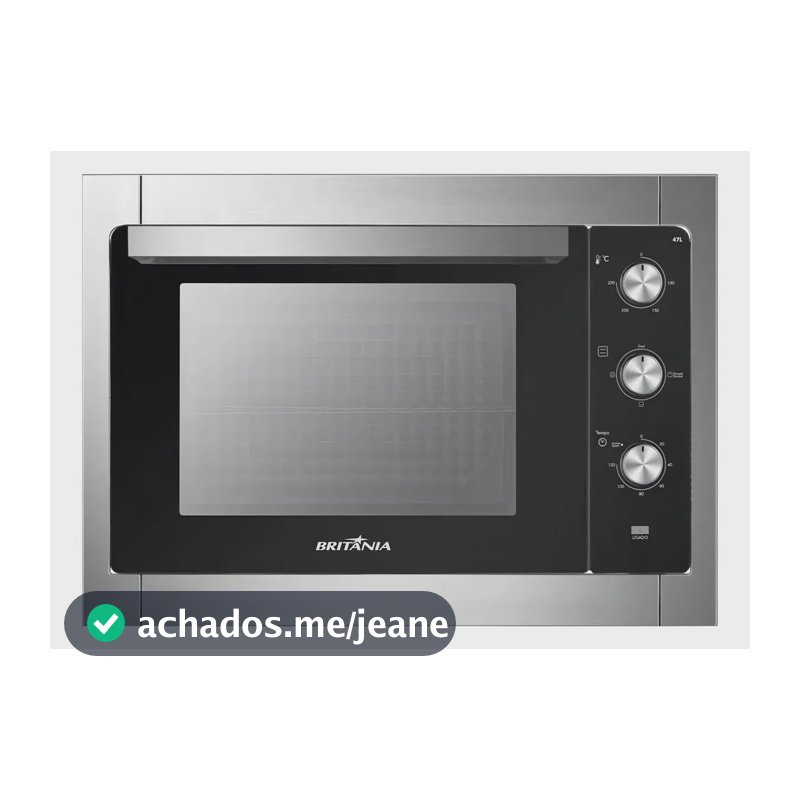 Forno Elétrico De Embutir Bfe47p 47l Britânia 220v Aço Inox