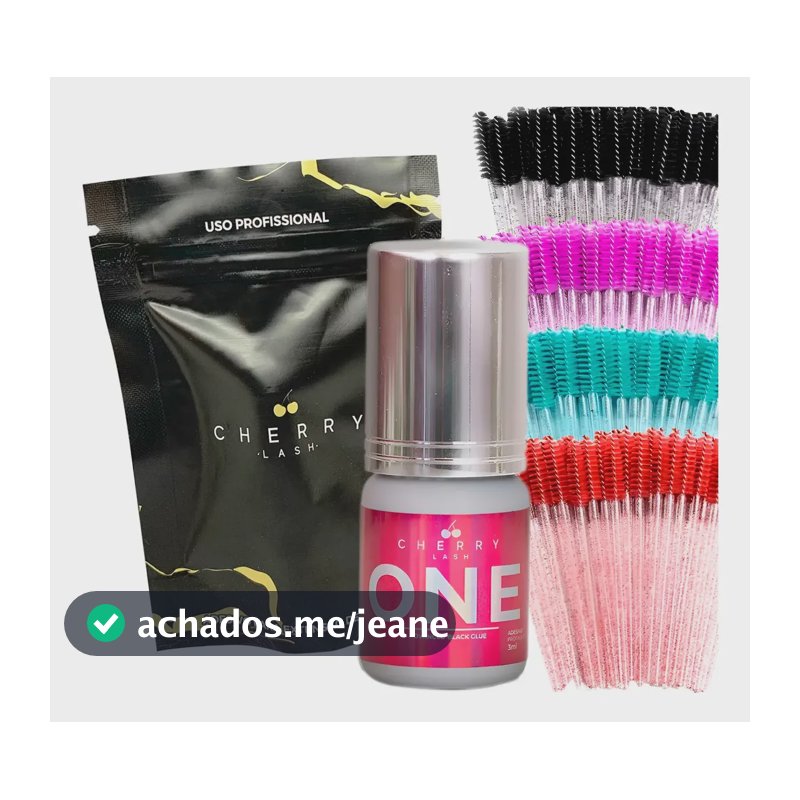 Cola Adesivo Cherry One 3g Extensão De Cilios Com Anvisa Preto
