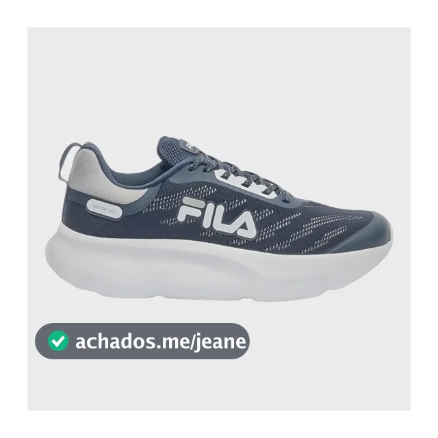 Tênis Fila Maxxi Lite Masculino Corrida Academia Original Marinho 40 Br