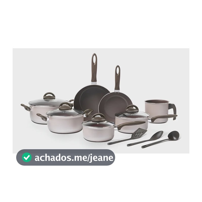 Jogo De Panelas Ceramic Life Nevada 10 Peças Brinox