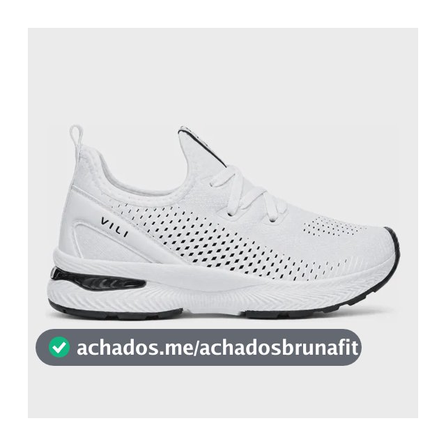 Tênis Branco Feminino Vili Para Caminhada Academia Treino