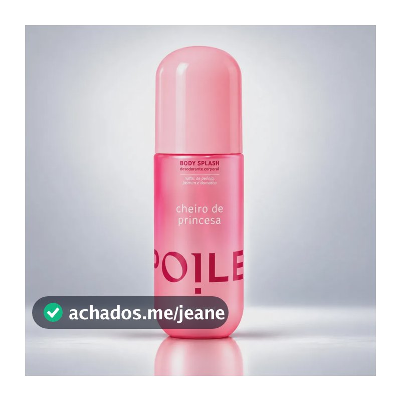 Body Splash Cheiro De Princesa Spoiler by Viih Tube 200ml Floral Frutal