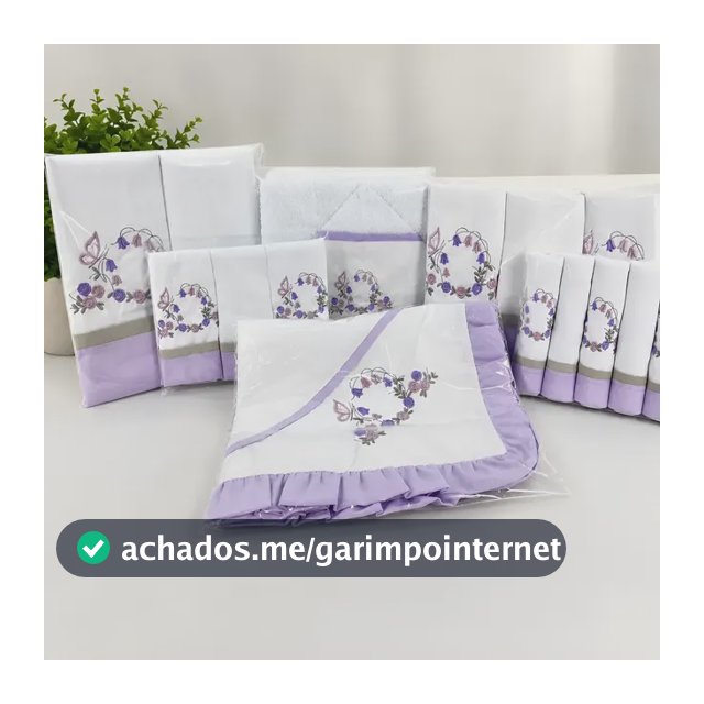 Kit 15 Pçs Enxoval Completo Menino Menina Qualidade Algodão