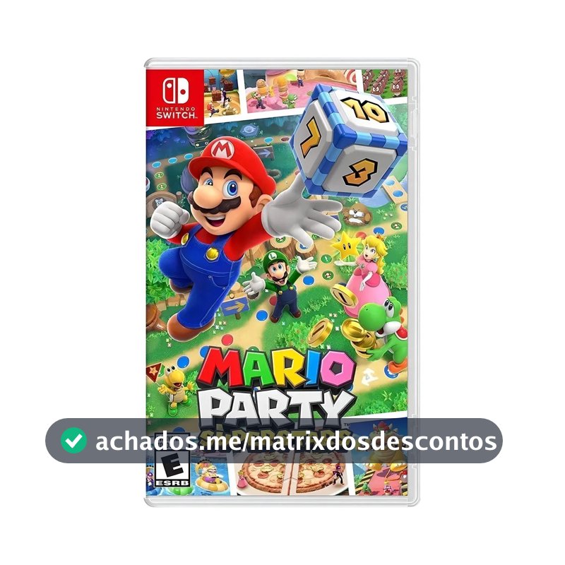 Mario Party Superstars Switch Midia Fisica