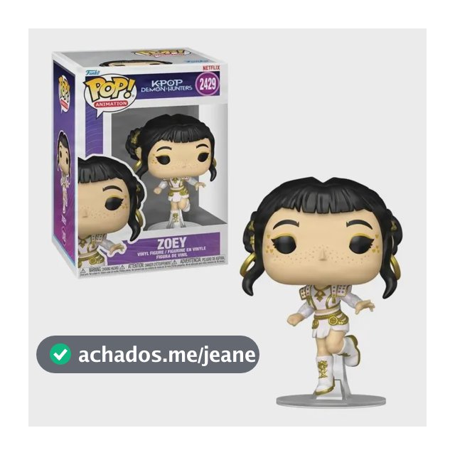 Funko 2429 Boneco ZOEY Guerreiras do K-Pop Demon Hunters