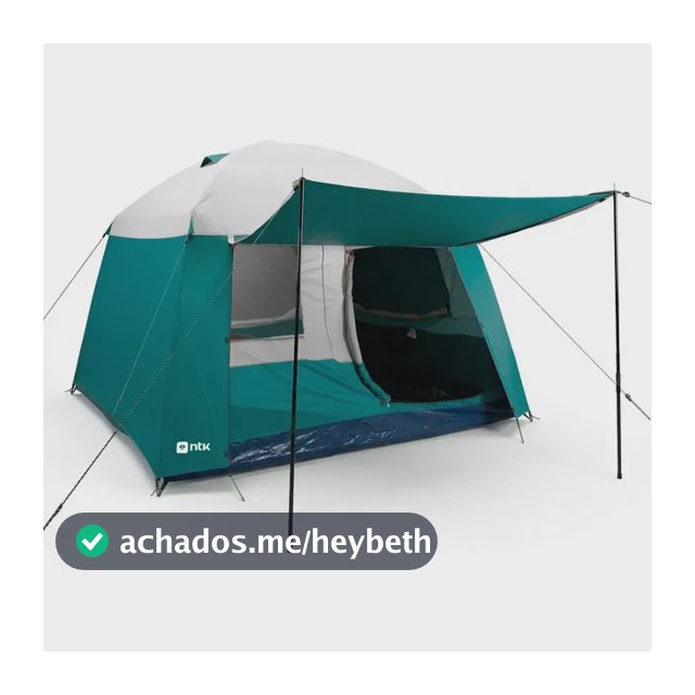 Barraca Camping 9 Pessoas Ntk Hut Gt Impermeável 2500mm